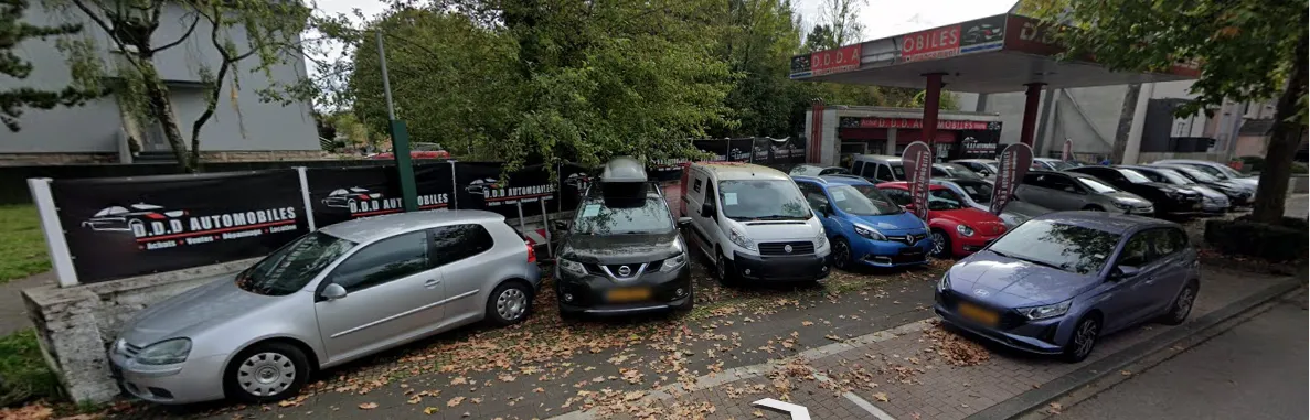 Le parc DDD Automobiles à Esch-sur-Alzette